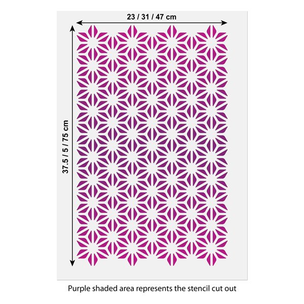 CraftStar Pattern Stencil Use Guide