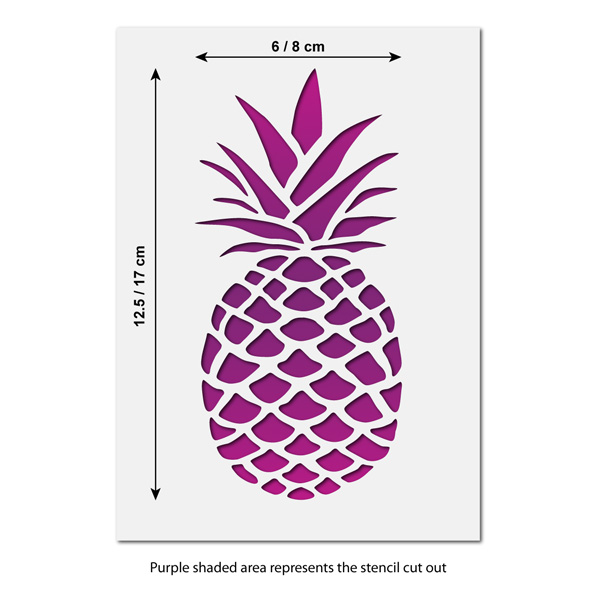 CraftStar Pineapple Stencil